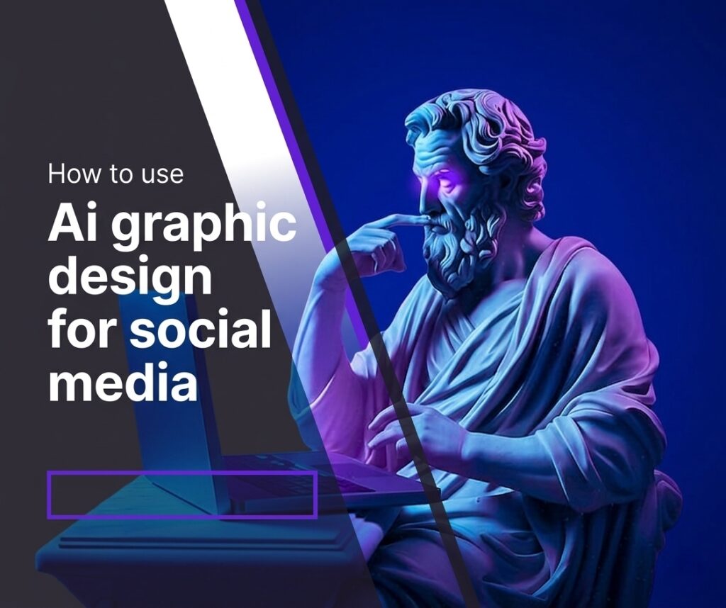 AI Graphic design for social media