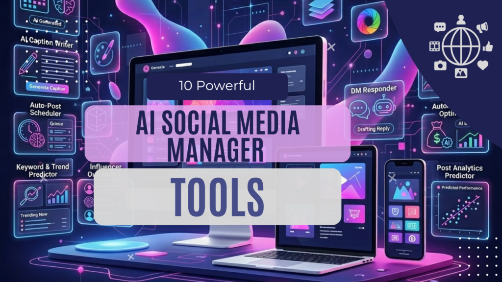10 Powerful AI Social Media Manager Tools 